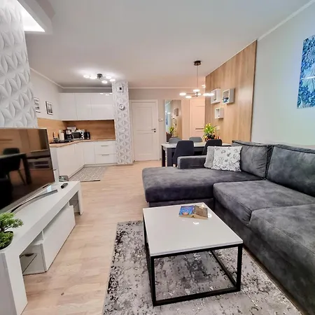 Apartament Turkusowy Z Ogrodem - Morze, Taras, 150m Do Plaży